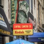 Central store marquee signage